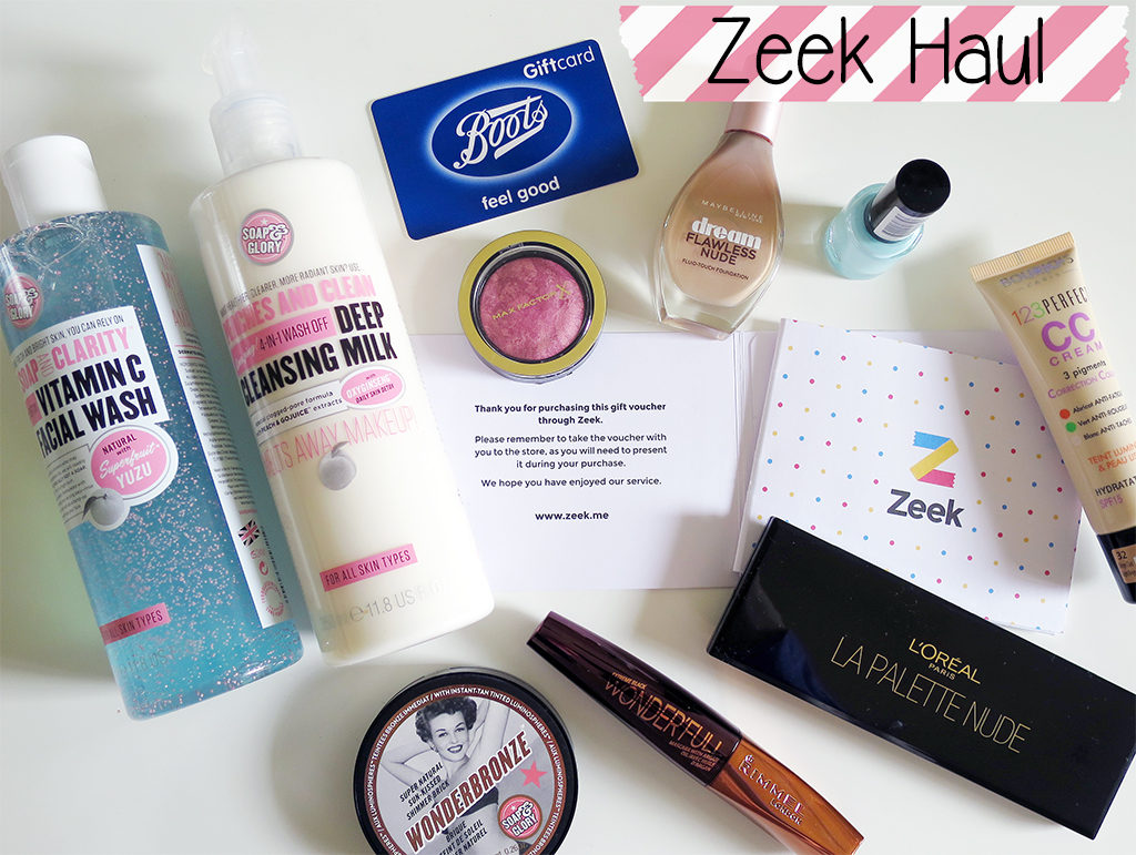 Shopping With Zeek Let's talk beauty